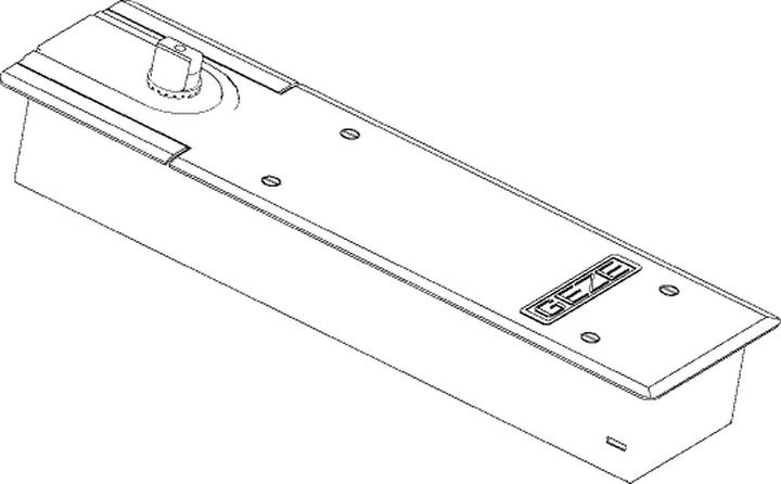 Produktbild Geze Bodentürschliesser STOP TS 550 NV (Indoor)
