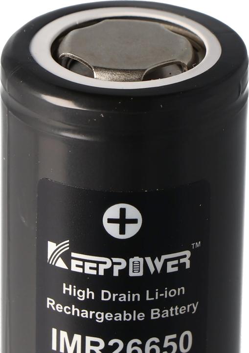 Produktbild Keeppower Akku IMR26650 - 15A (1 Stk., 26650, 5200 mAh)