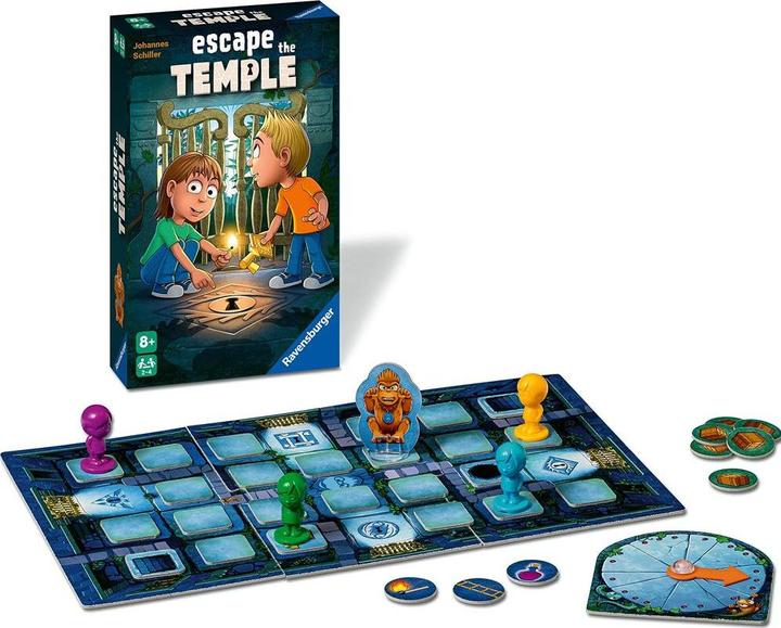 Actual product image Ravensburger Escape the Temple (German, Italian, Dutch, French)