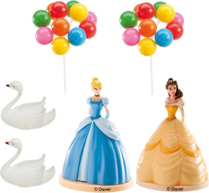 Image du produit Widmann Décoration de gâteau Disney Princess (6 x)