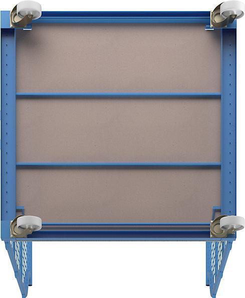 Produktbild Cordes Universal-Corlette® mit Vergitterung, Typ 1200, lichtblau, 1200x800x1850mm (800 kg)