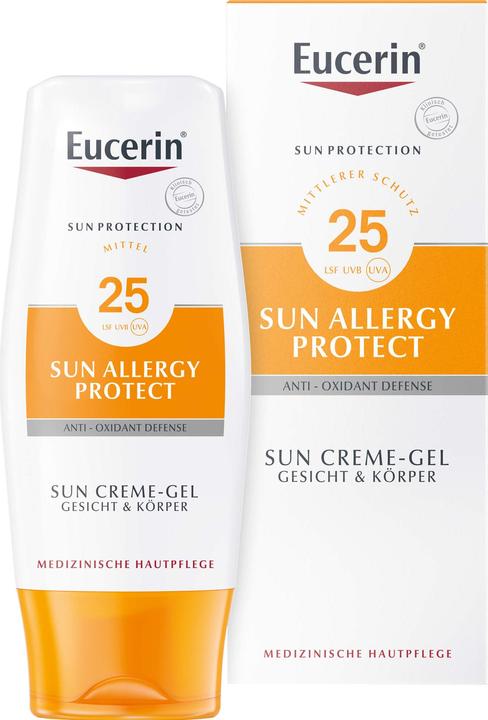 Image du produit Eucerin SUN Sensitive Protect (Lotion solaire, SPF 30, 150 ml, 196 g)