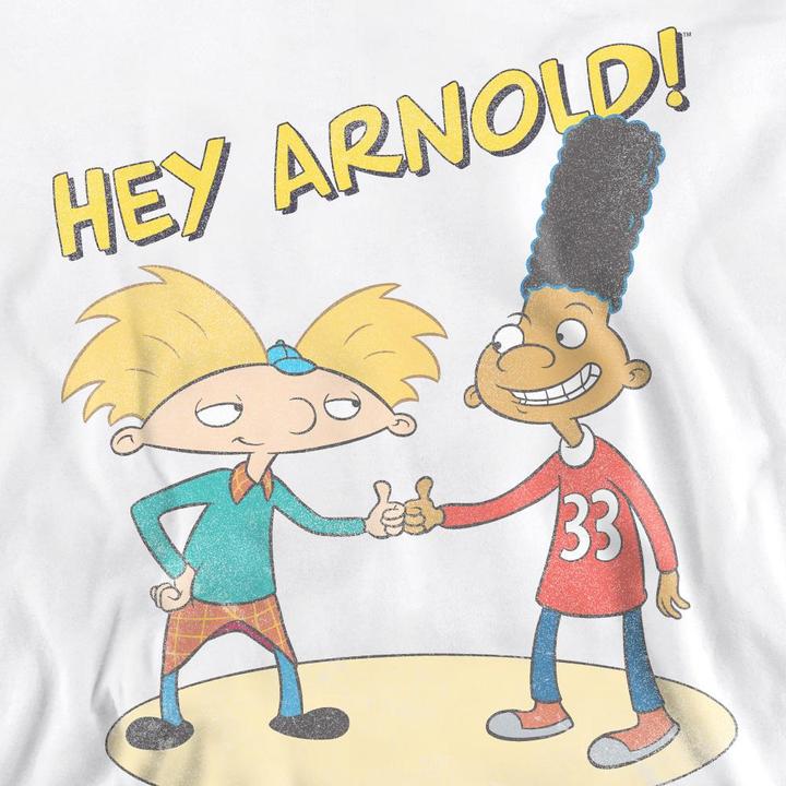 Actual product image Hey Arnold! Unisex Adult Arnold & Gerald Sweatshirt (S)