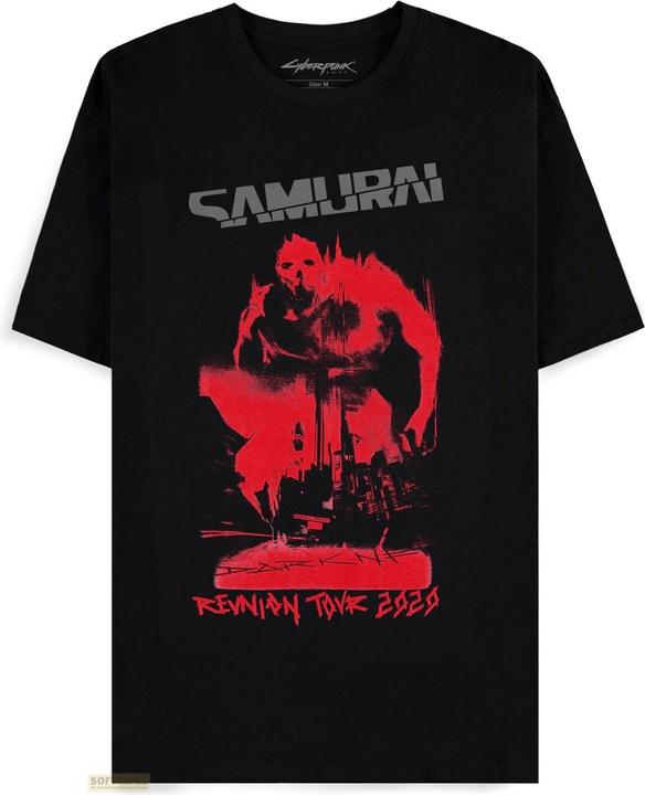 Produktbild Difuzed Cyberpunk 2077 - Samurai Reunion Tour 2020 Men's Short Sleeved T-shirt - XL (XL)