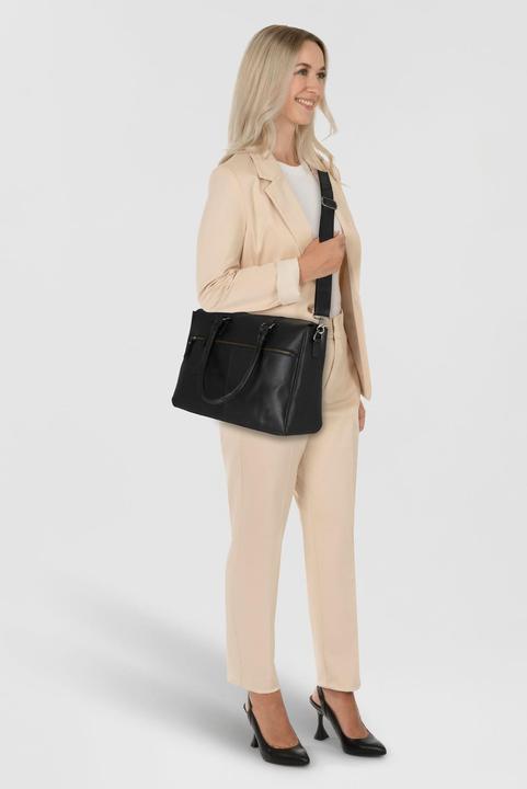 Actual product image Burkely On the move shopper bag leather 40 cm laptop compartment (17 l)