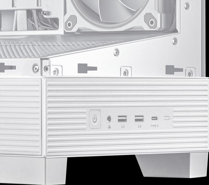 Actual product image ASUS A31 Plus Tg Argb White