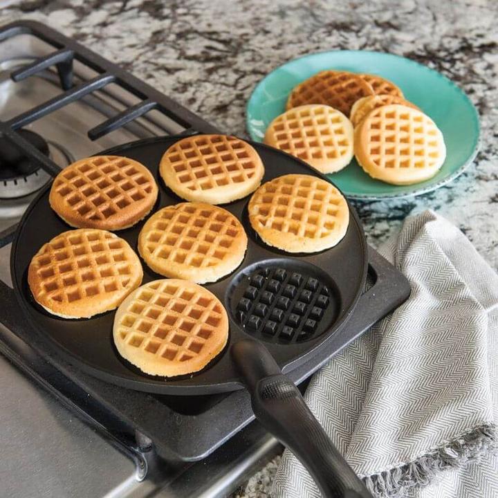 Actual product image Nordic Ware Silver Dollar Waffle Pan