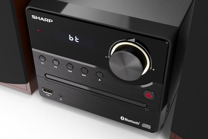 Produktbild Sharp XL-B512(BR) Home-Stereoanlage Heim-Audio-Mikrosystem (Bluetooth, CD Player, 2x 22 W)