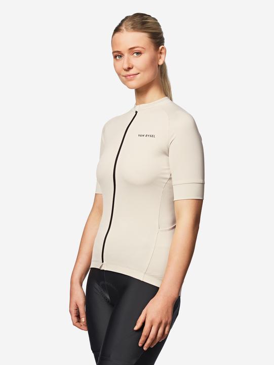 Image du produit Van rysel Maillot vélo route manches courtes été regular femme - beige (M)