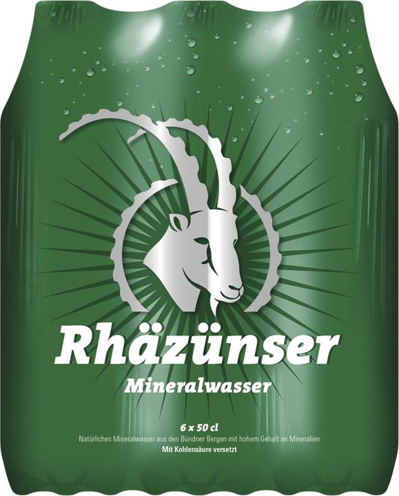 Actual product image Rhäzünser Mineral water (6 x 50 cl)
