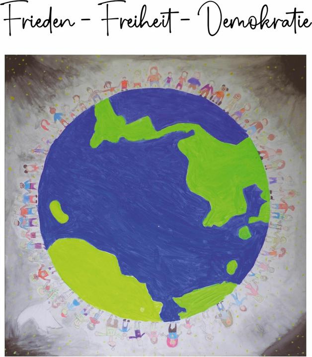 Image du produit Frieden - Freiheit - Demokratie (Allemand, Polonais, École primaire de Liniewie, École secondaire d'Ebsdorfergrund, 2022)
