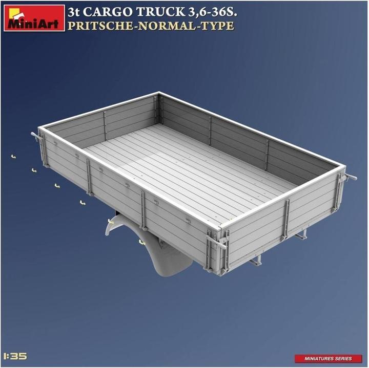 Produktbild 1:35 3t Cargo Truck 3,6-36S Pritschenw.