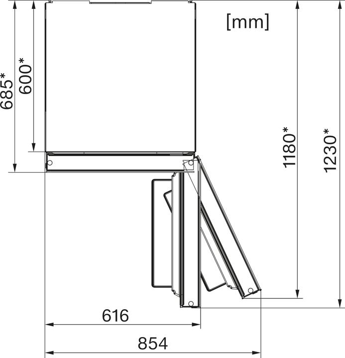 Immagine prodotto Miele KFN 29683 D brws (351 l)
