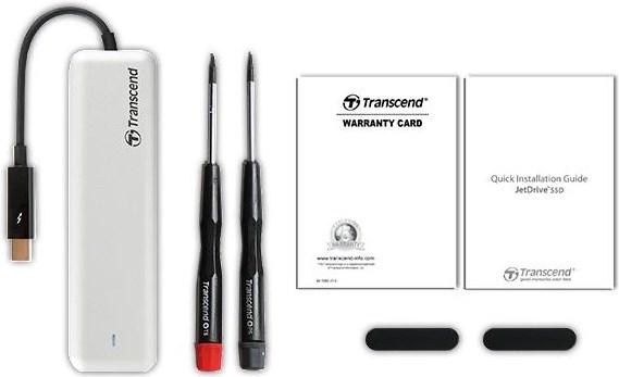 Actual product image Transcend JetDrive 825 (480 GB)
