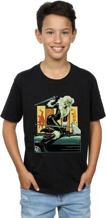 Immagine prodotto Black Cat Car Maglietta Ragazzi (140, 146)