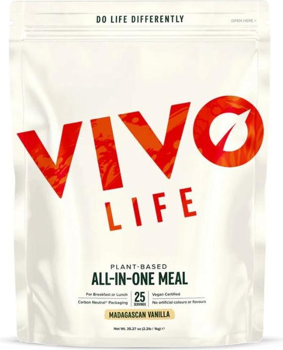 Produktbild Vivo Whole Plant Based Nutritional Shake Vanilla (1 Stück, 1000 g)