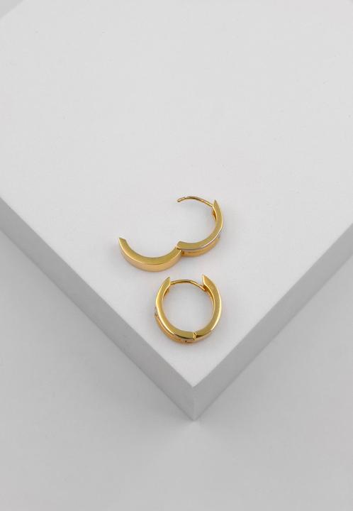 Image du produit Muau Créoles (Or blanc 750/18 K, 750/18 K Or jaune)