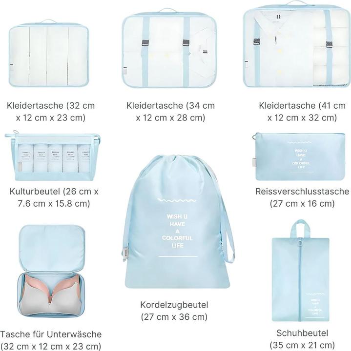 Produktbild Hermex Koffer-Organizer Set