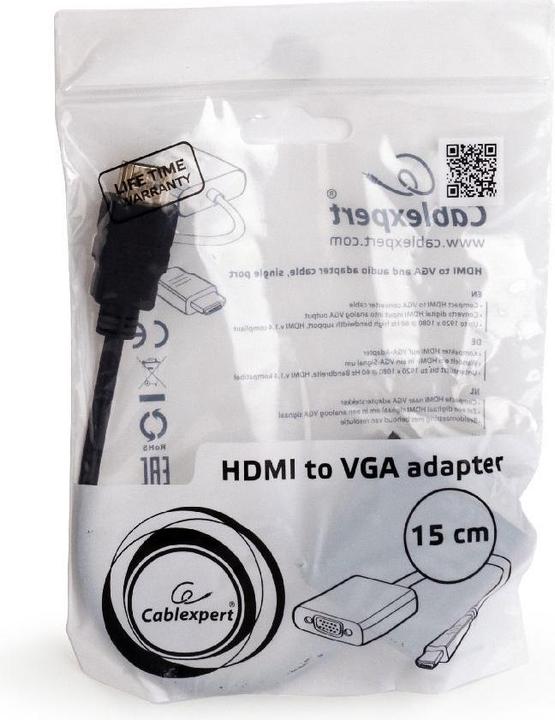 Immagine prodotto Gembird HDMI – VGA (HDMI, VGA, 4.50 cm)