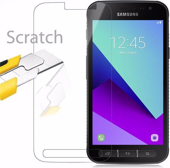 Actual product image Cadorabo display protection glass (1 Piece, Samsung Galaxy Xcover 4)