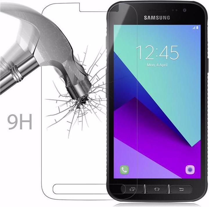Actual product image Cadorabo display protection glass (1 Piece, Samsung Galaxy Xcover 4)