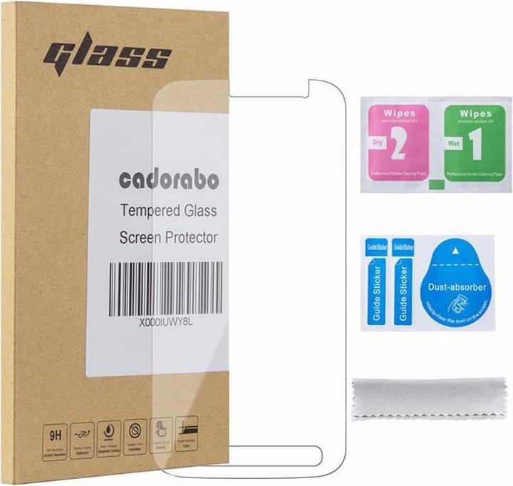 Actual product image Cadorabo display protection glass (1 Piece, Samsung Galaxy Xcover 4)