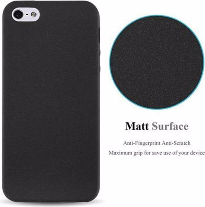 Produktbild Cadorabo TPU Frosted Cover (Apple iPhone 5)