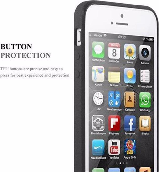 Produktbild Cadorabo TPU Frosted Cover (Apple iPhone 5)