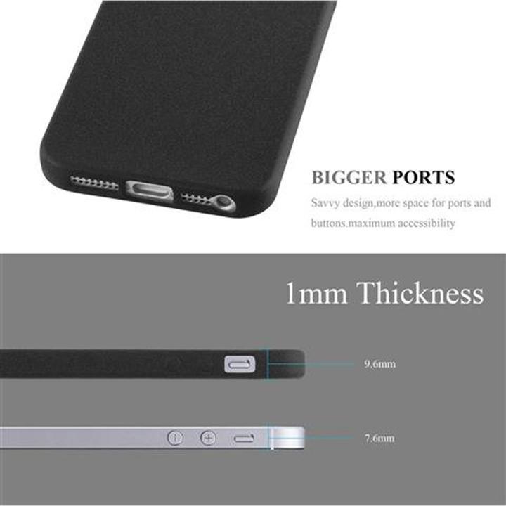 Produktbild Cadorabo TPU Frosted Cover (Apple iPhone 5)