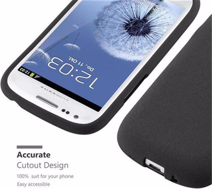 Produktbild Cadorabo TPU Frosted Cover (Samsung Galaxy S3 Mini)