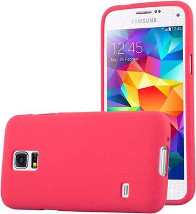 Productafbeelding Cadorabo TPU Frosted Cover (Samsung Galaxy S5 Mini, Samsung Galaxy S5 Mini Duo)