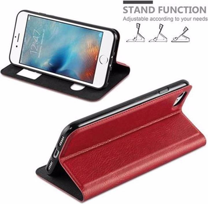 Actual product image Cadorabo Book with View double window cover (Apple iPhone 7, Apple iPhone SE (2nd Gen))