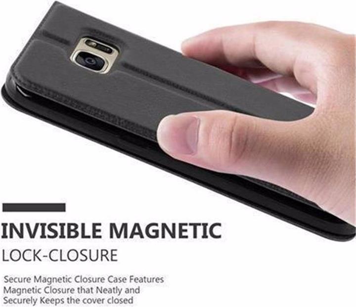 Produktbild Cadorabo Book mit View Doppelfenster Cover (Samsung Galaxy S7)