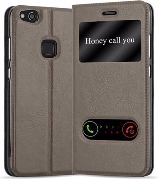 Actual product image Cadorabo Book with View double window cover (Huawei P10 Lite)