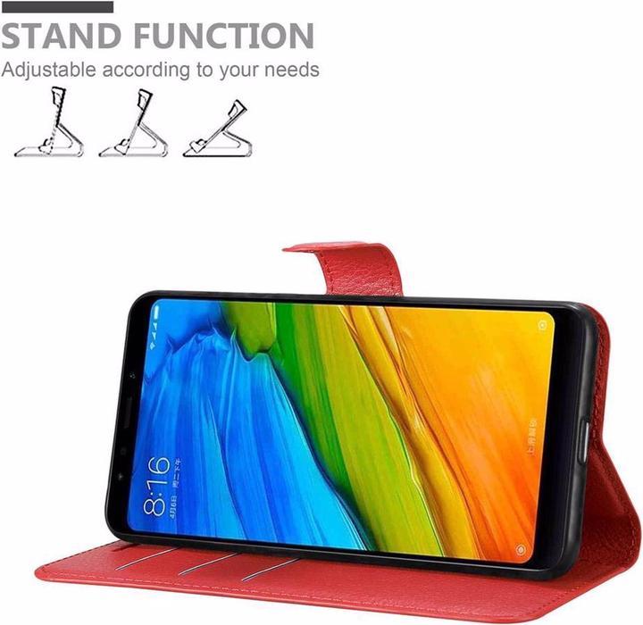 Productafbeelding Cadorabo Boek met kaft met standfunctie (Xiaomi Redmi Note 5)
