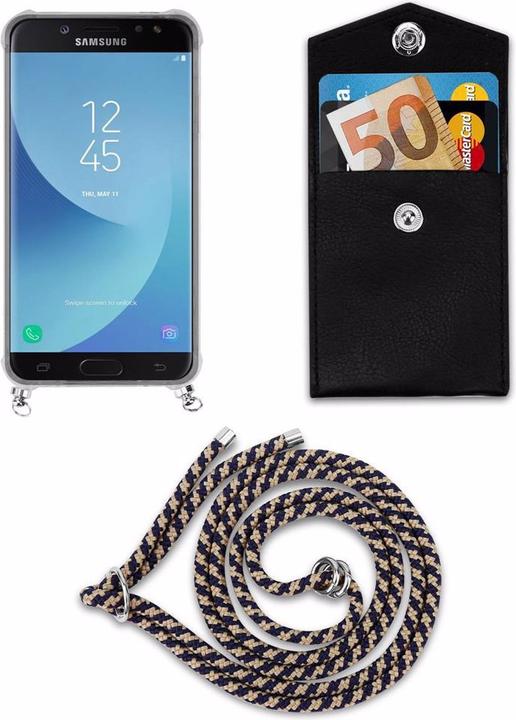 Produktbild Cadorabo TPU Handy Kette SILBER Cover