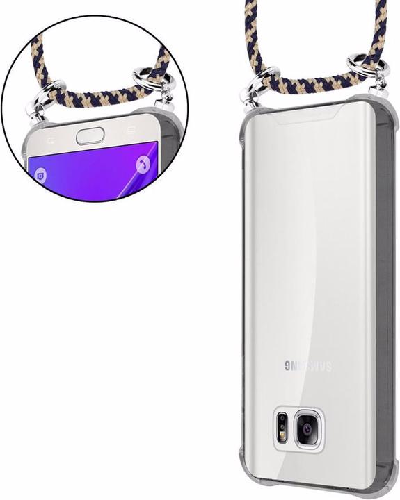 Produktbild Cadorabo TPU Handy Kette SILBER Cover