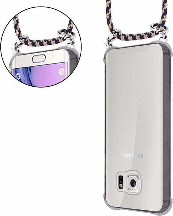 Produktbild Cadorabo TPU Handy Kette SILBER Cover
