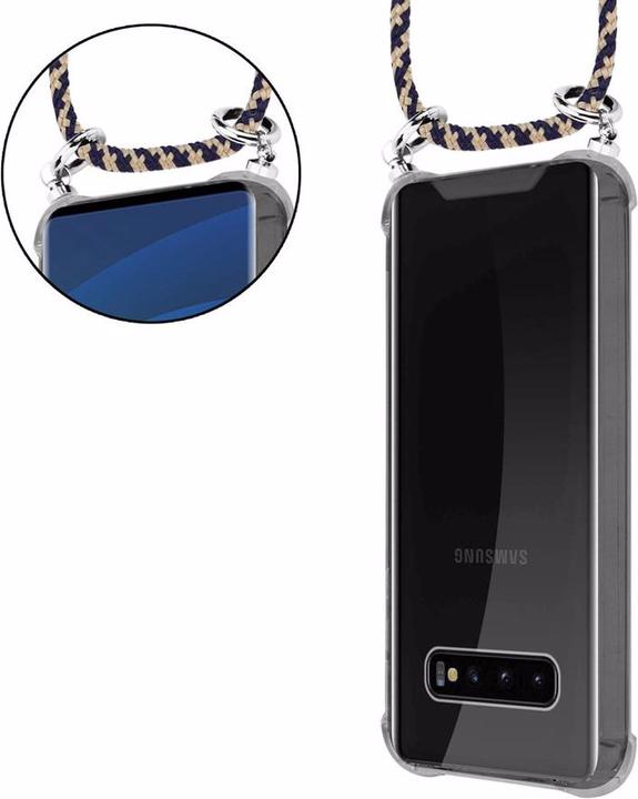 Produktbild Cadorabo TPU Handy Kette SILBER Cover