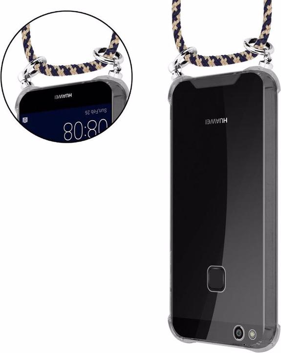 Produktbild Cadorabo TPU Handy Kette SILBER Cover