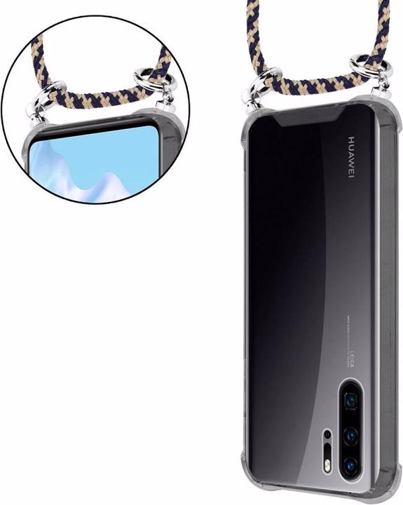 Produktbild Cadorabo TPU Handy Kette SILBER Cover