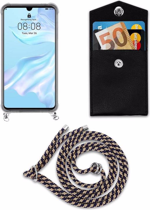 Produktbild Cadorabo TPU Handy Kette SILBER Cover