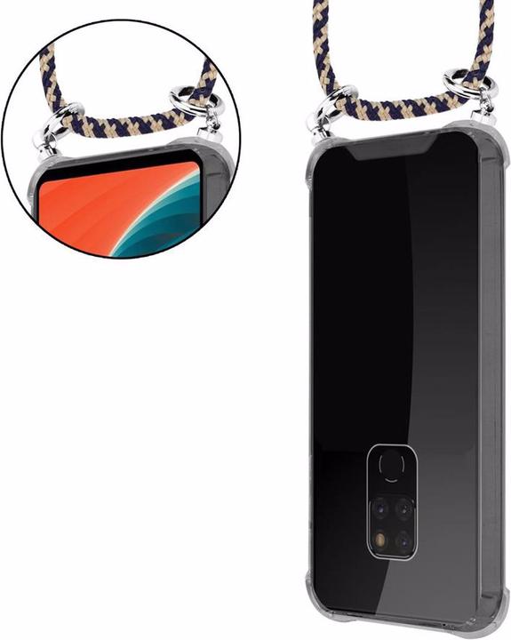 Produktbild Cadorabo TPU Handy Kette SILBER Cover