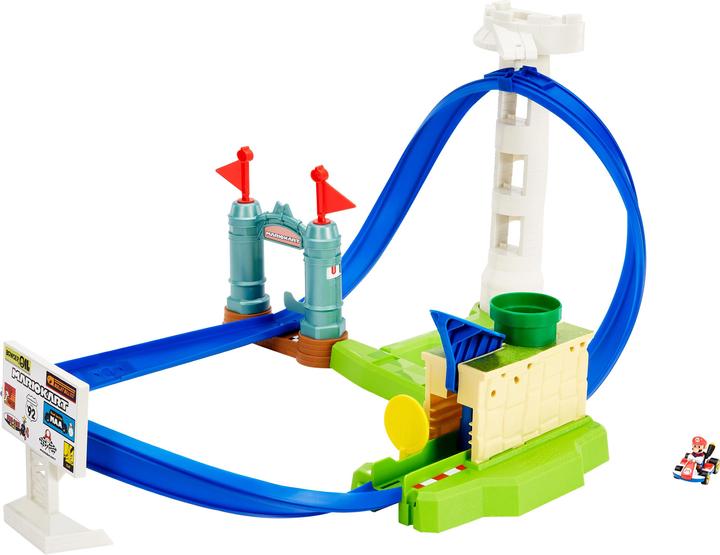 Produktbild Hot Wheels Mario Kart Circuit Slam-Rennstrecke