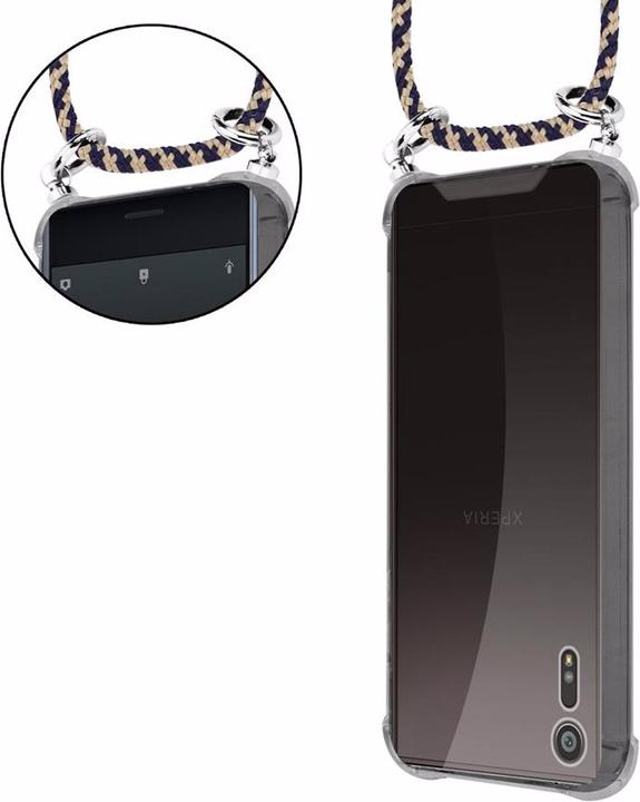 Produktbild Cadorabo TPU Handy Kette SILBER Cover