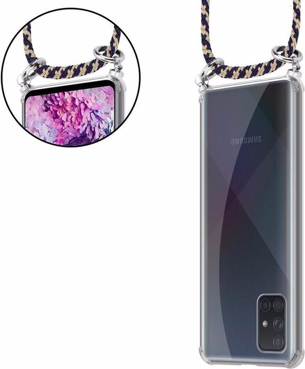 Produktbild Cadorabo TPU Handy Kette SILBER Cover