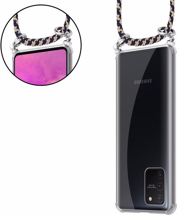 Produktbild Cadorabo TPU Handy Kette SILBER Cover