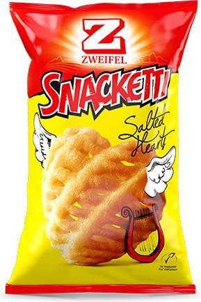 Image du produit Zweifel Snacketti Coeurs (75 g)