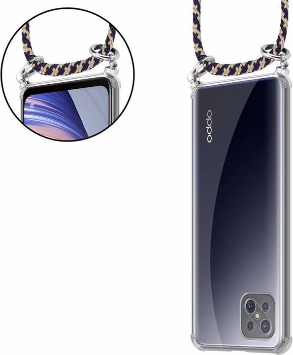 Produktbild Cadorabo TPU Handy Kette SILBER Cover