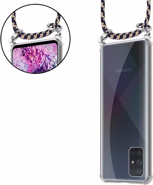 Produktbild Cadorabo TPU Handy Kette SILBER Cover